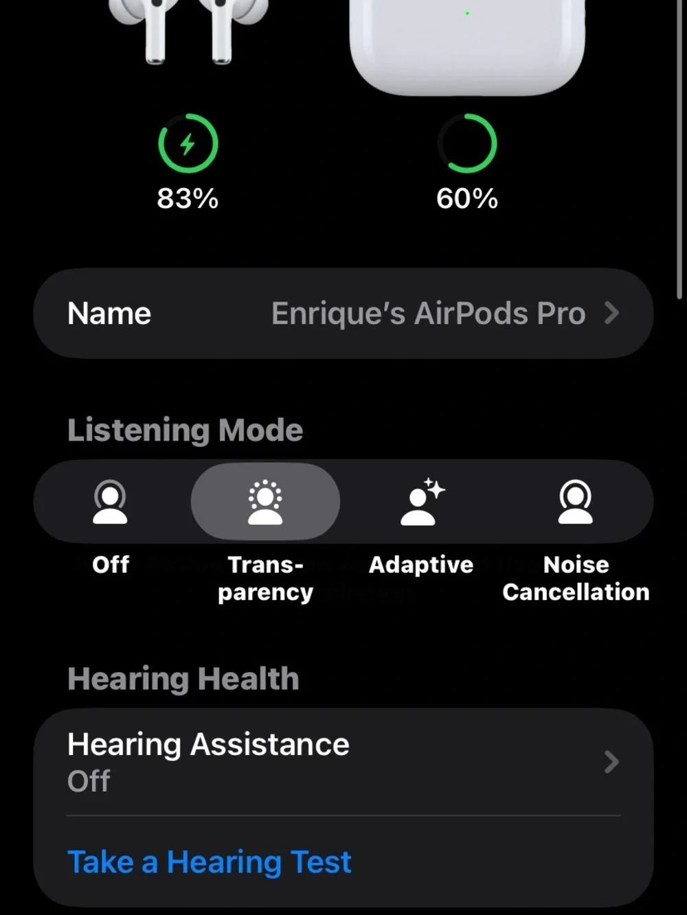 Apple AirPods Pro in White with Charging Case